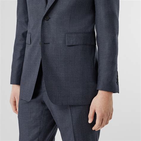 burberry classic-fit-check-wool-three-piece-suit|burberry clothing website.